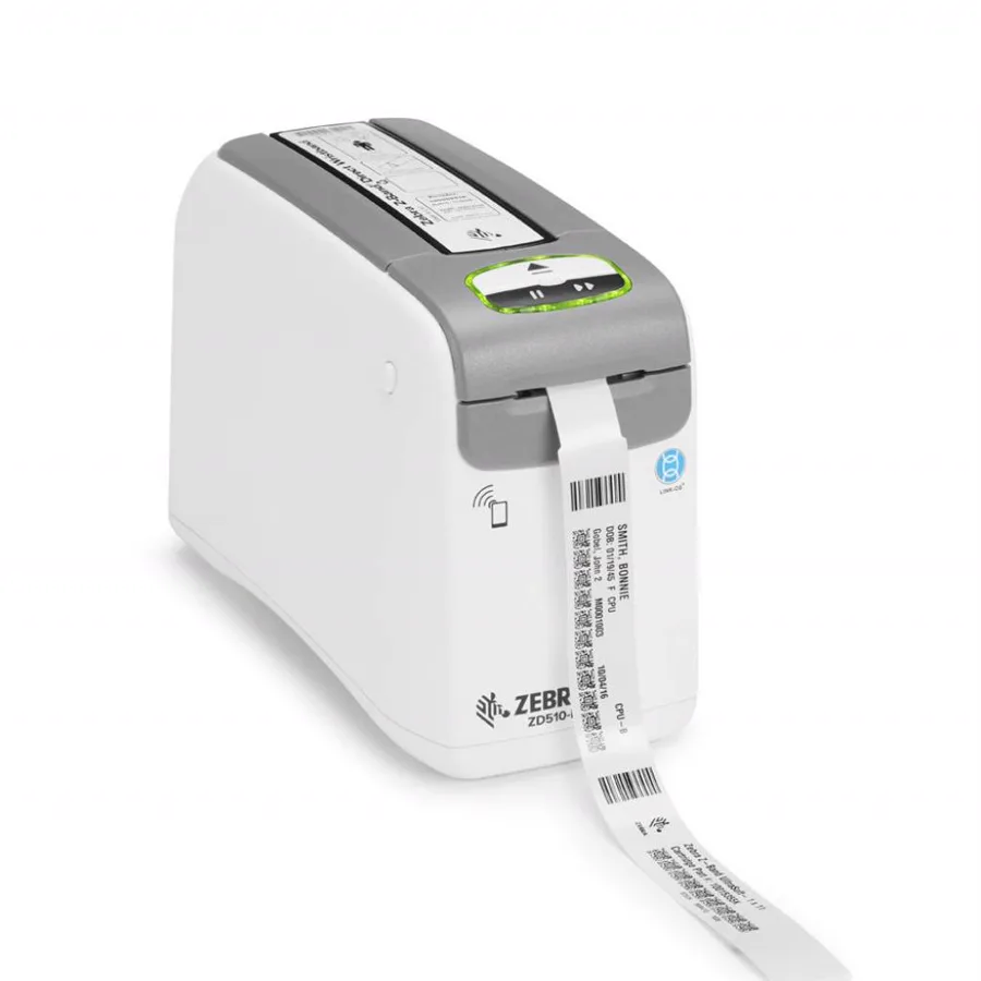 Impresora Zebra ZD510 para brazaletes hospitalarios